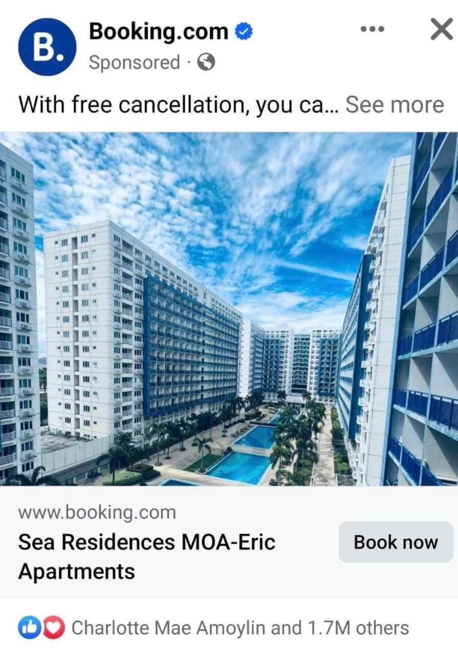 מנילה Sea Residences Moa-Eric Apartments מראה חיצוני תמונה